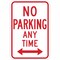 Brady No Parking Sign, 18"H, 12"W, Aluminum, 113303 113303 - alternate 1